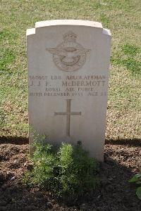 Ismailia War Memorial Cemetery - McDermott, John Joseph Francis